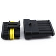 thumbnail image 3 of Wire Connector Plug New Waterproof Electrical Wire Connector Plug 1 2 3 4 5 6 Way Pin For Car Truck, 3 of 8