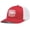 Red/White, variant on Patriot Pride Men’s Embroidered Snapback Mesh Trucker Hat – 250 Years of Freedom America Stars Design-Royal/White