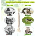 thumbnail image 5 of BAWAN Catnip Toys‖ Silvervine for Cats: Cute Cat & Kitten Toys for Indoor Cats Interactive‖ Cat & Kitten Teething Chew Toys for Aggressive Chewers‖ Silvervine Sticks Cat Dental Toy (3PCS), 5 of 10