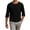 Black, variant on Mens Tops Long Sleeve Crewneck Loose Fitted Breathable Basic Base Layer Tshirts Fall Daily Wear Casual Shirts