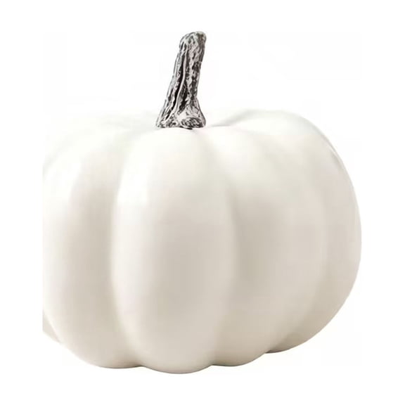 Fall Decorations Pumpkin Ornament,Realistic Pumpkin Statue for Thanksgiving Indoor Outdoor Layout,Small Table Decor for Home Festival,Kitchen Tabletop Centerpiece Crafts