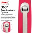 thumbnail image 3 of Flexi Comfort Laisse Rétractable en Nylon pour Chien, Rouge, Petit : 5 m de long, 3 of 5