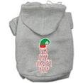 thumbnail image 5 of Christmas Pet Dog  Cat Hoodie Screen Printed, "I'm The Lazy Elf", 5 of 10