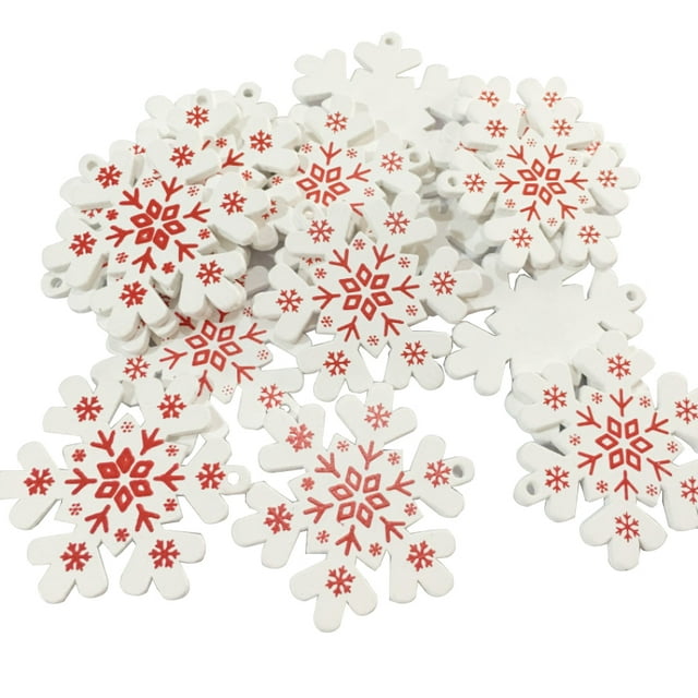 10PCS Christmas Ornament Star Bell Heart Xmas Tree Ornament Hanging Decor
