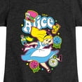 thumbnail image 3 of Disney - Alice In Wonderland - Alice Stickers - Toddler & Youth Girls Short Sleeve Graphic T-Shirt, 3 of 5