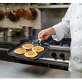 thumbnail image 3 of 11 Inch Square Nonstick Griddle Pan - Black Flat Top Stovetop Grill Pan for Pancakes, Eggs, Bacon & More - Durable Easy-Clean Cookware, 3 of 5