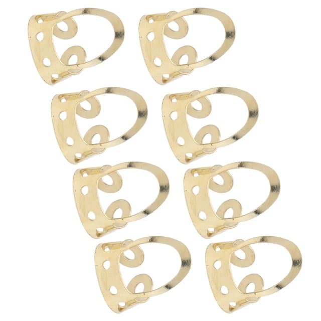 Banjo Finger Picks, Portable Practical Guitar Finger Picks Easy To Carry For Outdoor Performance For Music Club Gold