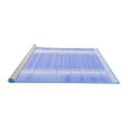 thumbnail image 2 of Ahgly Company Machine Washable Indoor Rectangle Abstract Blue Contemporary Area Rugs, 7' x 10', 2 of 4