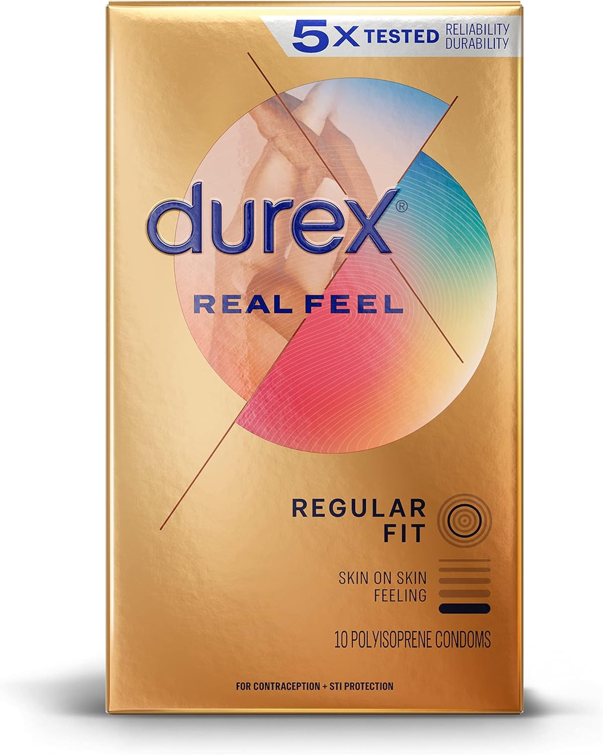 187【新品・未使用】AMBROSIO　MONTREAL　DUREX 3 Pack Durex Avanti Bare Real Feel Non-Latex Condoms 3