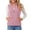 Pink, variant on LUXUR Ladies Jacket Vest Sleeveless Coat Zip-Up Waistcoat Casual Outwear Polar Fleece Apricot L