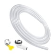 thumbnail image 2 of Kit de manguera de desagüe para aire acondicionado con conector. Manguera de desagüe portátil y flexible de repuesto, a prueba de fugas, ideal para of 3 pies, 2 of 9