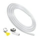 thumbnail image 2 of Kit de manguera de desagüe para aire acondicionado con conector. Manguera de desagüe portátil y flexible de repuesto, a prueba de fugas, ideal para of 3 pies, 2 of 9