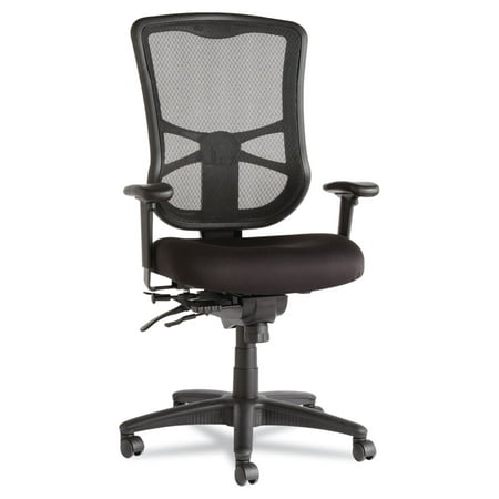 Alera ALEEL41ME10B Alera Elusion Series Mesh High-Back Multifunction Chair, Black