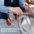 thumbnail image 3 of Solo Stove Yukon Heat Deflector, With 3 Detachable Legs, Accessory for Yukon Fire Pit, Captures and redirects warmth, 304 Stainless Steel, height: 7 in, diameter: 30 in, 10 lbs, 3 of 8