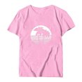 thumbnail image 4 of Camiseta suelta con estampado elegante para mujer Blusa de manga corta con cuello redondo Tops casuales OAVQHLG3B Store lin121212, 4 of 5