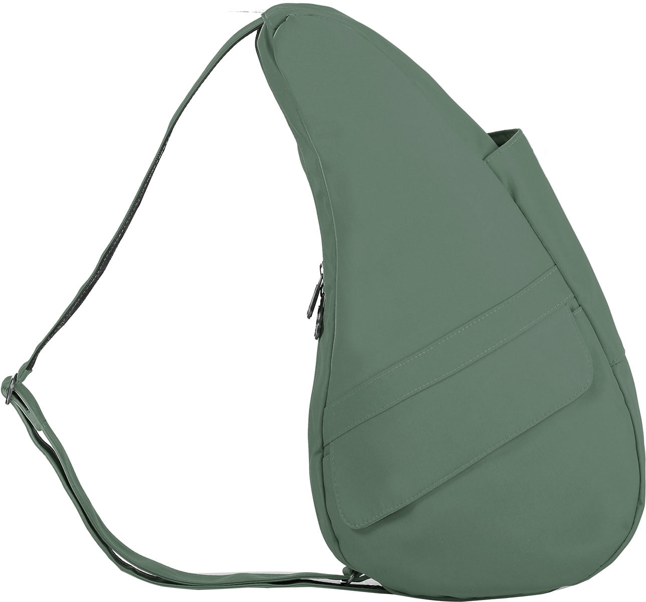 AmeriBag 17" Microfiber Crossbody Sling Healthy Back Bag (Sea Moss)