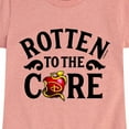thumbnail image 3 of Descendants - Rotten To The Core - Toddler And Youth Girls Short Sleeve Graphic T-Shirt, 3 of 5