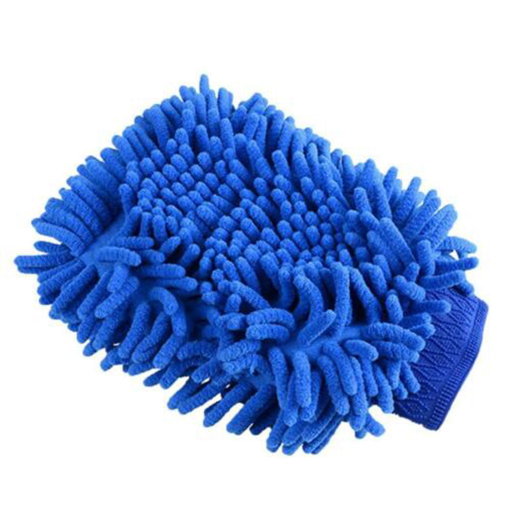 2PCS Microfiber Car Window Washing Home Cleaning Cloth Duster Towel Gloves-WI 