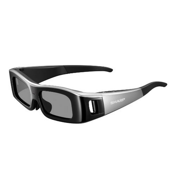 Sharp 3d Glasses Aquos Exclusive Active Shutter Silver Type An 3dg10 S
