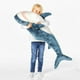 thumbnail image 1 of Almohada de peluche XIYUAN Shark 100 cm para niños y adultos, 1 of 6