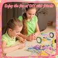 thumbnail image 7 of LUIISIS 1000 Pcs Pipe Cleaners Craft, Pipe Cleaners Flowers Kit, 7 Colors Chenille Stems with Scissors, Greeting Cards, Ribbons, Floral Wires, Tape, Stamens for DIY Art and Craft Supplies, 7 of 7