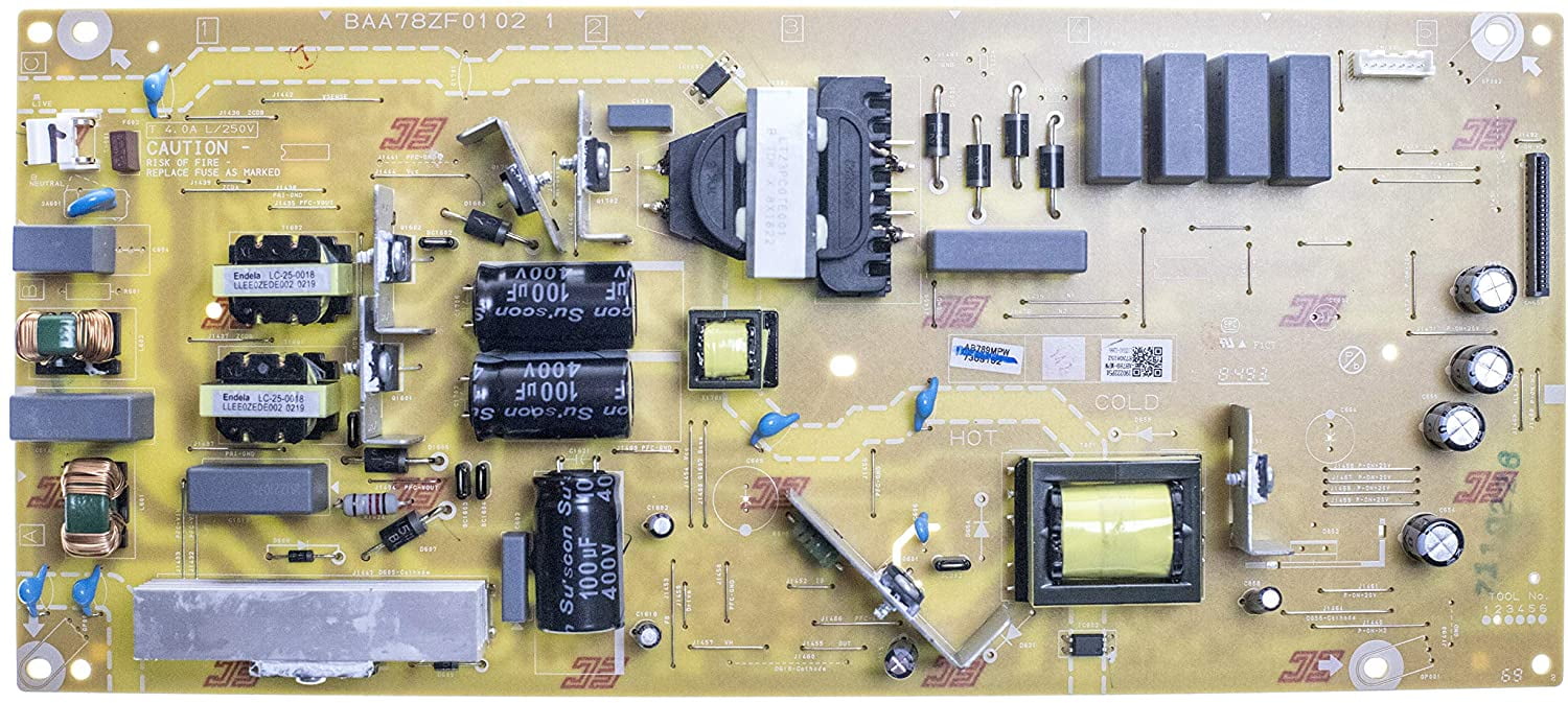 Carte D'alimentation Philips Pour TV 50PFL3707/F7 - Réf A21UHMPW (BA21T0F0102)