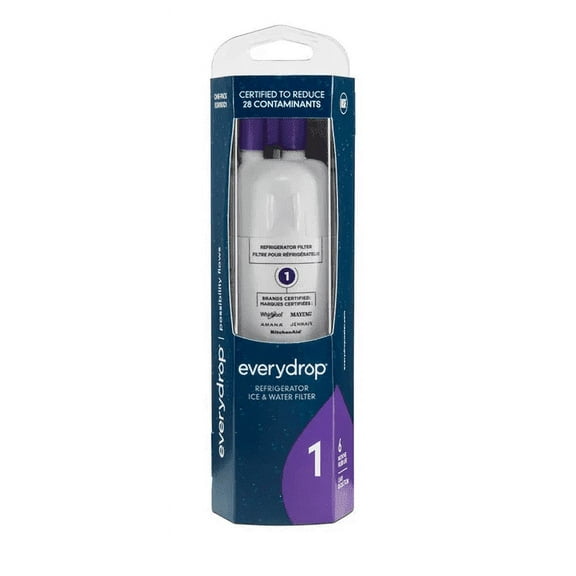 Everydrop by Whirlpool Ice and Water Refrigerator Filter 1, EDR1RXD1