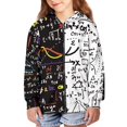thumbnail image 2 of Psesaysky Boys Girls Hoodies Subject Printed Cute Hooded Jacket Lightweight 8-10 Years Long Sleeve Zip Up Sweatshirt for Kids, 2 of 7