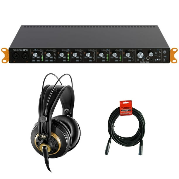 Arturia AudioFuse 8Pre USBC Audio Interface/ADAT Expander with AKG K