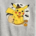 thumbnail image 3 of Pokémon - Pikachu Moon Witch - Youth Crewneck Fleece Sweatshirt, 3 of 5