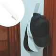 thumbnail image 4 of 3 Ganchos Para Sombreros, Acrílico Sólido Montado En La Pared En Forma De V Para Gorras De Béisbol, Con Almohadillas Adhesivas Mejoradas Para Sombreros De Sol, Boinas, Puerta, 4 of 7