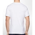 thumbnail image 2 of Men's Tommy Hilfiger 09T3203 Cotton Classics Slim Fit V-Neck T-Shirts - 3 Pack (White 2XL), 2 of 2