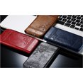 thumbnail image 2 of LEDEX Luxury Leather Magnetic Wallet Case Card Slot Cover Pouch Stand Flip for iPhone 13 Pro Max (Red), 2 of 8