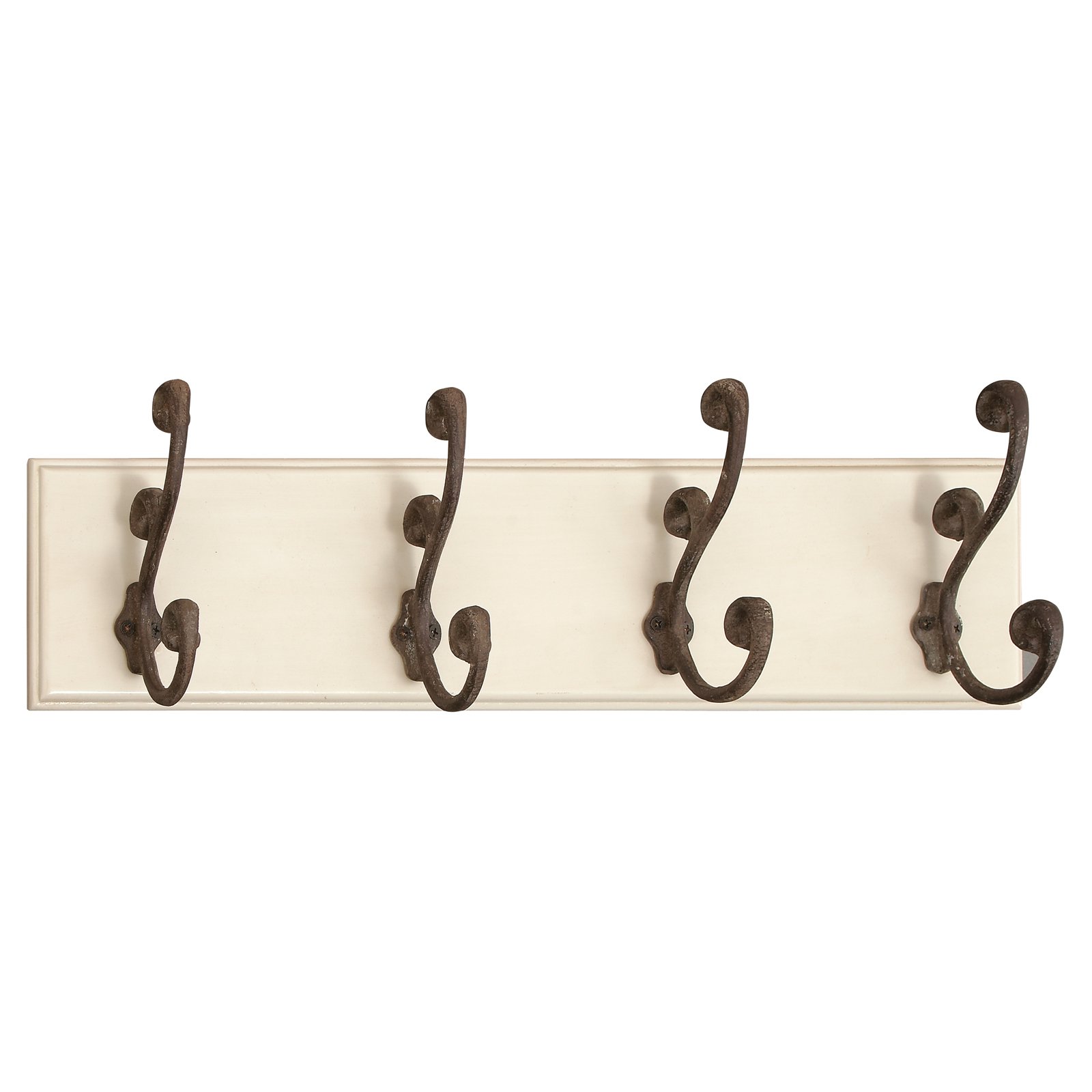 DecMode Farmhouse 24 in. Scroll Wall Hook
