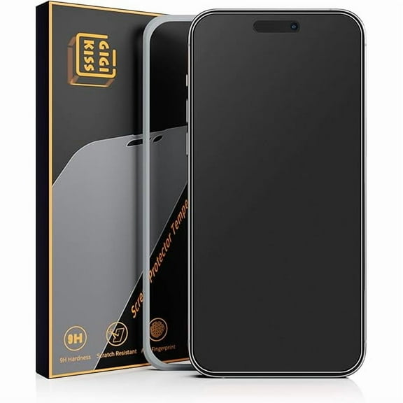 2 Pack for iPhone 16 Pro Max Matte Screen Protector 6.9 inch, Anti Fingerprint Anti Glare Screen Protector Tempered Glass Easy Installation