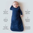 thumbnail image 3 of Bolsa de Dormir KYTE BABY Rayón de Bambú 1.0 Tog X-Small Azul Marino, 3 of 6