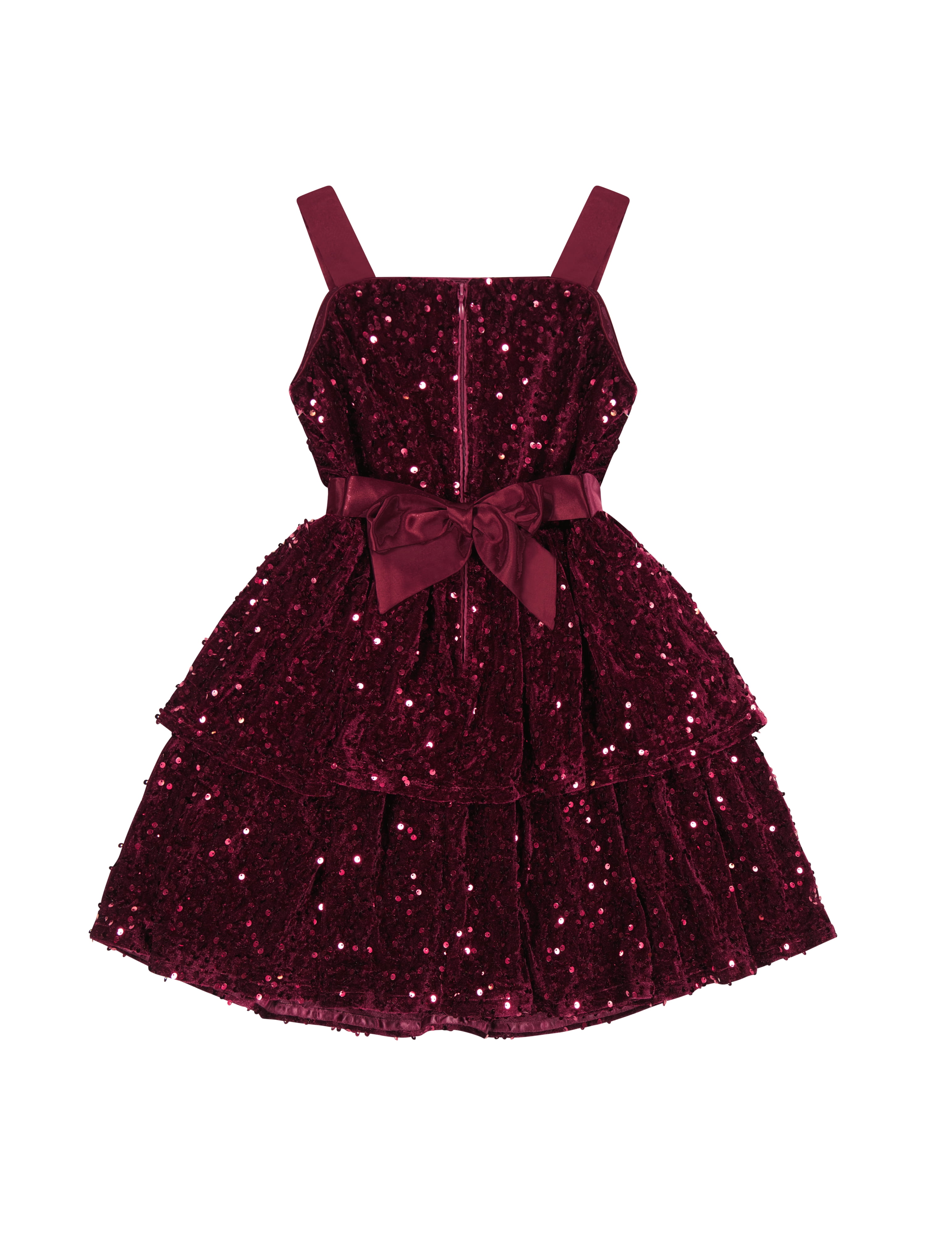 Kensie Girl Sequin Velvet Sleeveless Dress, Sizes 4-16
