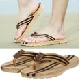 thumbnail image 5 of Men's Women's Flip Flops Comfort Non-Slip Sandals Stylish Casual Thong Slippers for Beach, 5 of 6