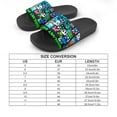 thumbnail image 2 of Geometry Dash Shower Shoes for Women & Men, Non Slip Slippers Sandals Pool Slides Lightweight Beach Shoes for Home Garden Bathroom, 2 of 8