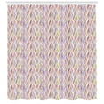 thumbnail image 3 of Ambesonne Abstract Shower Curtain, Rainbow Tone Illustration, 69"Wx70"L, Multicolor, 3 of 3