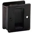 thumbnail image 2 of Schlage 990 1-3/4-Inch X 2-1/4-Inch Passage Pocket Door Pull - Bronze, 2 of 2