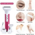 thumbnail image 3 of Dsseng Tondeuse pour Poils du Nez pour Femmes Rasoirs Électriques Tondeuse pour Femmes Rasoir pour Dame Tondeuse bikini Épilateur pour le Visage Poils Publics, 3 of 8