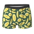 thumbnail image 6 of Men's Boxer Briefs, Cute Crisp Cantaloupe Soft Comfy Mens Underwear Boxer Briefs Breathable With Widen Waist, 6 of 7