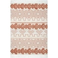 thumbnail image 2 of nuLOOM Helena Tribal High-Low Area Rug, 6' 7" x 9', Rust, 2 of 2