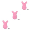 thumbnail image 2 of facefd 1/2/3/5 10pcs/bag Eyelash Brushes Plastic Eyelash Lifting Perm Comb Y Shape Portable Makeup Tools Pink 3PCS, 2 of 6