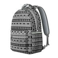 thumbnail image 2 of "Bohemian Travel Backpack – Tribal Floral Pattern, 17 Inch Laptop Compartment, Spacious for Campus & Daily Use", 2 of 6