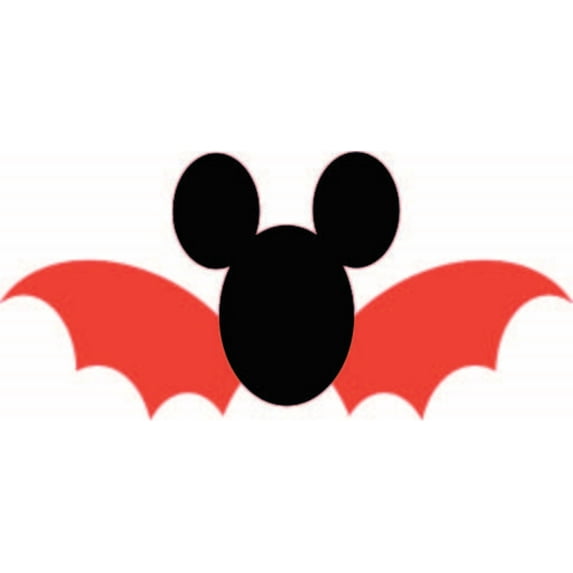 Halloween Bat Cartoon Character Decors Wall Sticker Art Design Decal for Girls Boys Kids Room Bedroom Nursery Kindergarten Home Decor Stickers Wall Art Vinyl Decoration (15x30 inch)