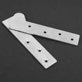 thumbnail image 2 of Door Hinge, Practical 80 Degrees Rotation 2Pcs Hardware Accessories, For Interior Doors Home Furniture Hardware Supplies, 2 of 8