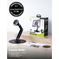 thumbnail image 5 of Bracketron MagAlign PRO Magnetic Phone and Tablet Stand with Micro-Suction Base, 360° Swivel, Adjustable Pivot Arm, Includes Metal Plate for Universal Compatibility, 5 of 6
