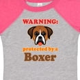 thumbnail image 4 of Inktastic Protected by a Boxer Dog Boys or Girls Baby Bodysuit, 4 of 5